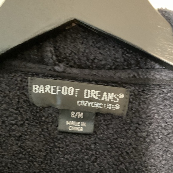 Barefoot Dreams CozyChic Ultra LiteHi/lo Cardi Black - Picture 4 of 8